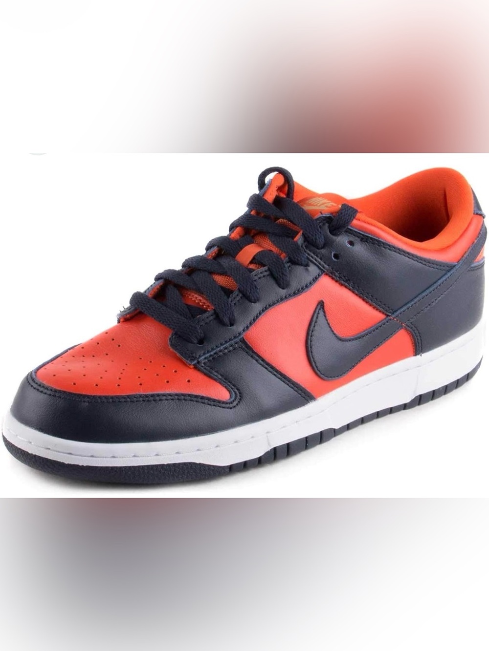 Nike Dunk Low SP ‘Champ Colors' Mandarin & Marine Sneakers 7.5 Back to School